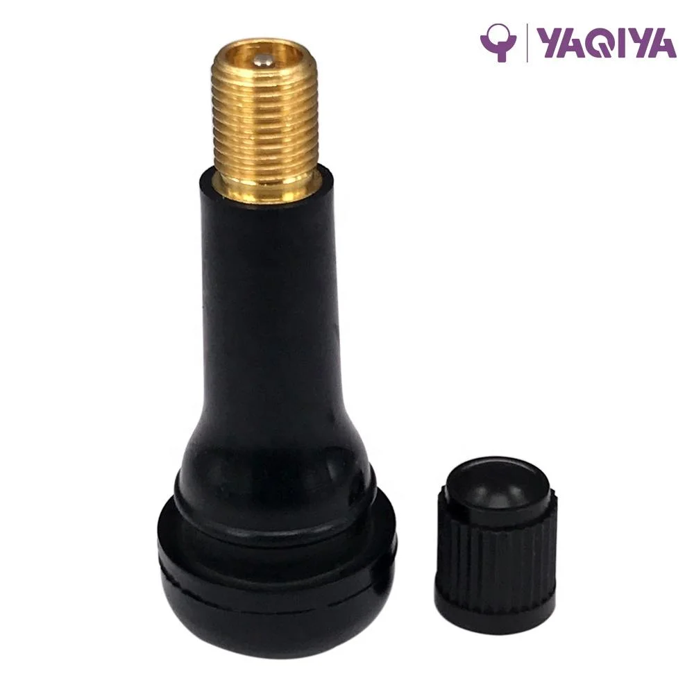 Good Quality Vehicle Accessories EPDM Rubber Brass Stem Snap in Car Tire Valve Tr413 Tr414